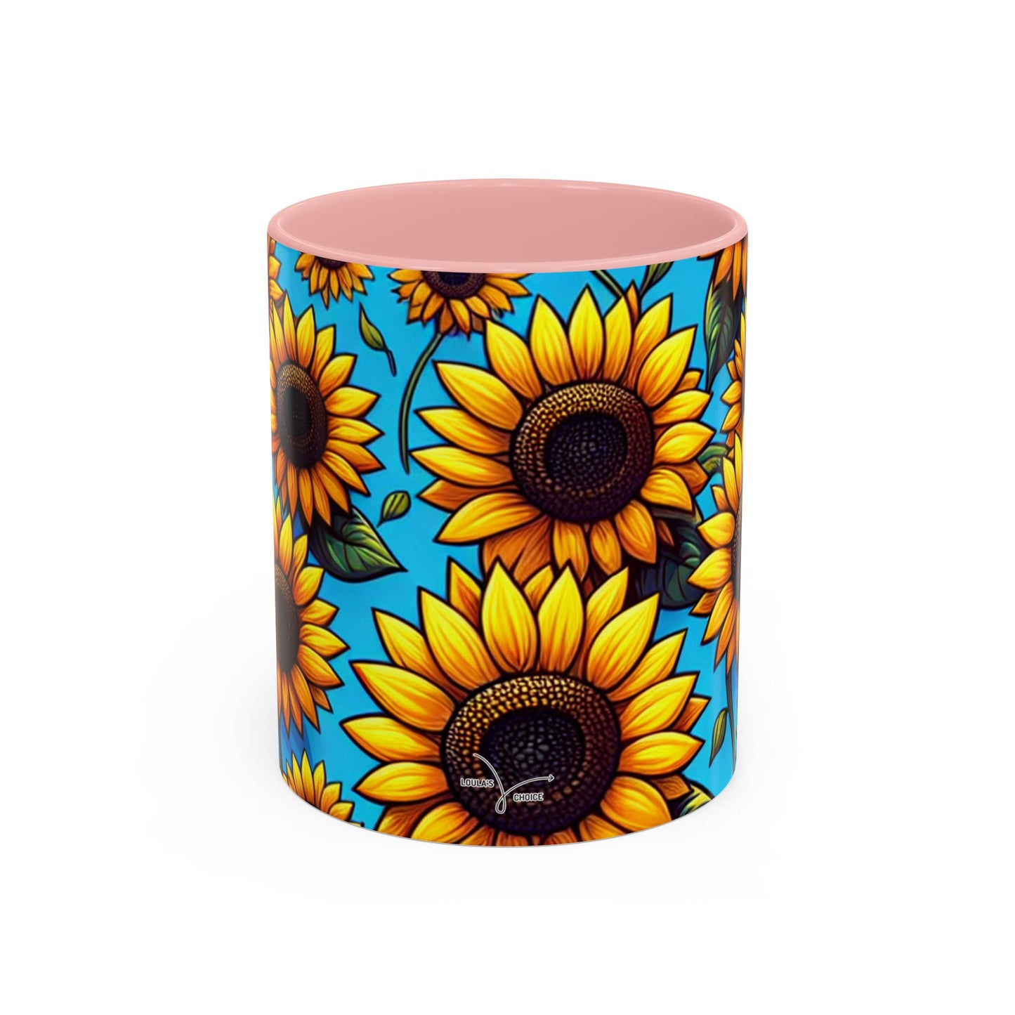 Azure Meadow Sunburst - Mugs