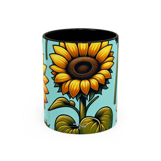 Sunny Splendor Sunflower Array - Mugs