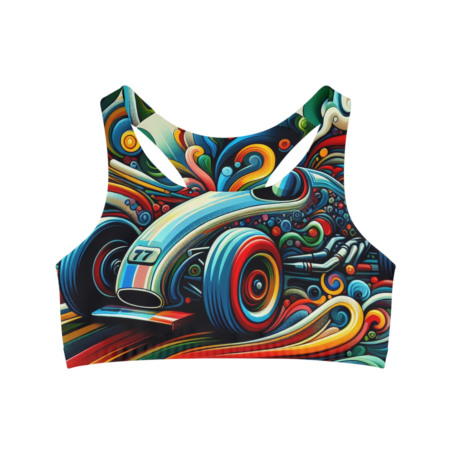Revved-Up Whirlwind - Sports Bra