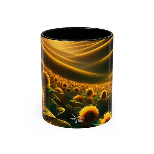 Sunset Amber Waves - Mugs