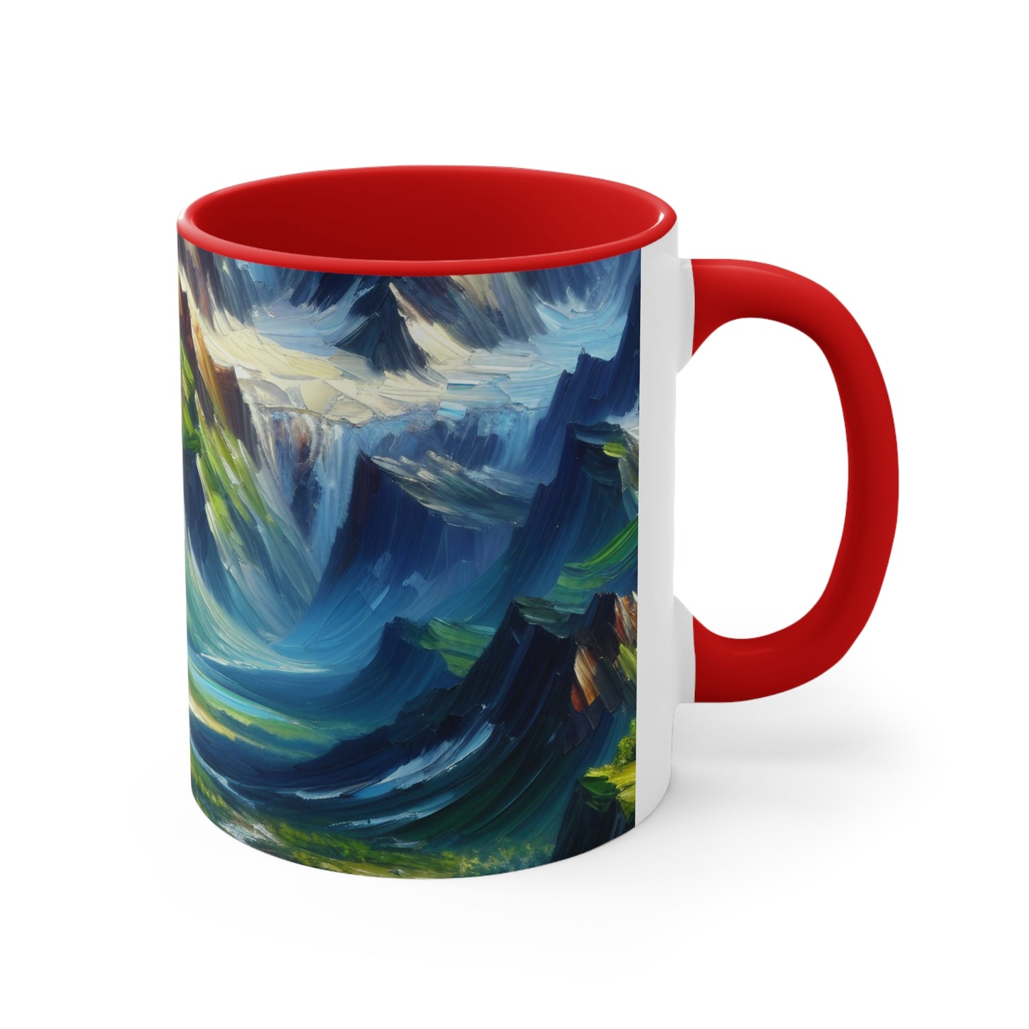 Alpine Majesty Brushwork - Mugs
