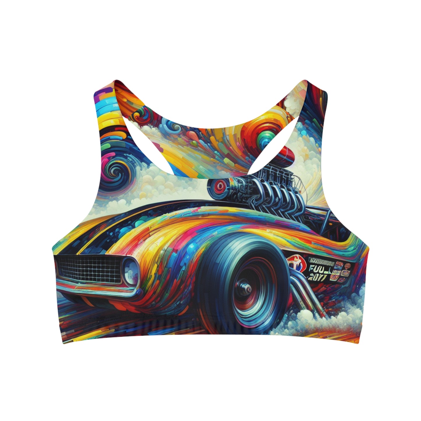 Vibrant Velocity - Sports Bra