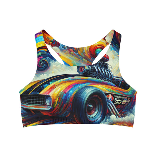 Vibrant Velocity - Sports Bra