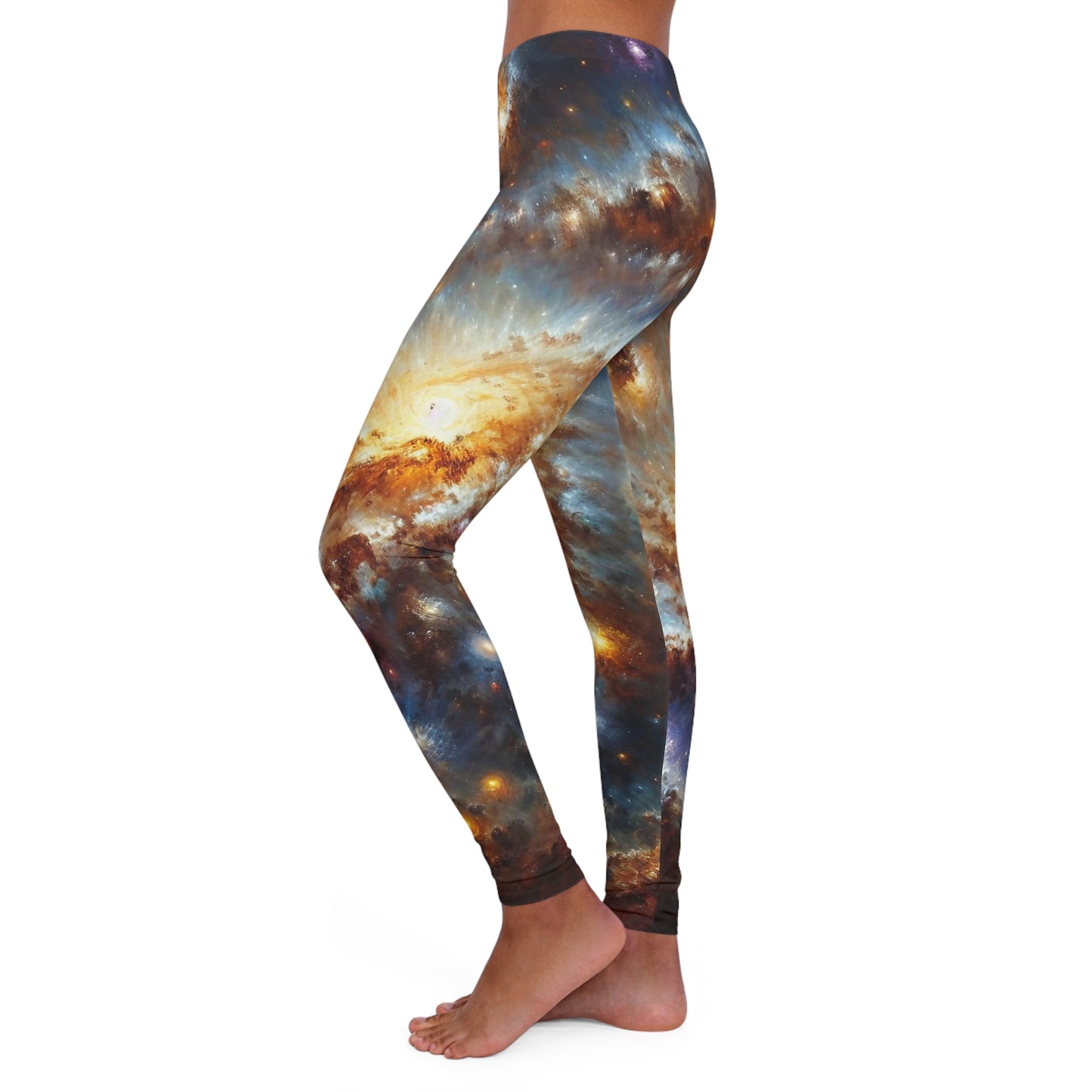 Celestial Spiral Nebulae Essence - Leggings