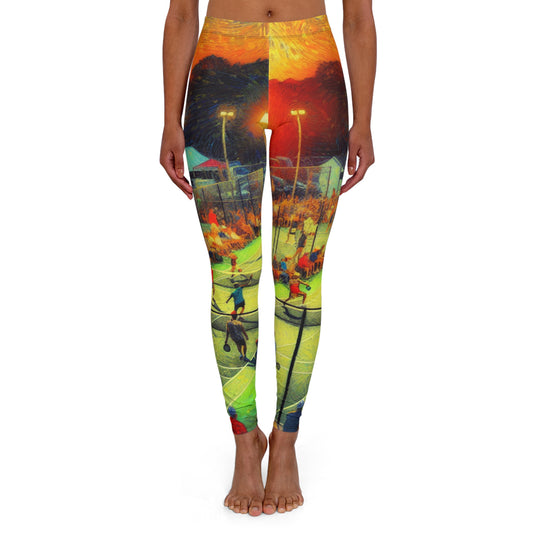 Impressionist Sunset Match - Leggings