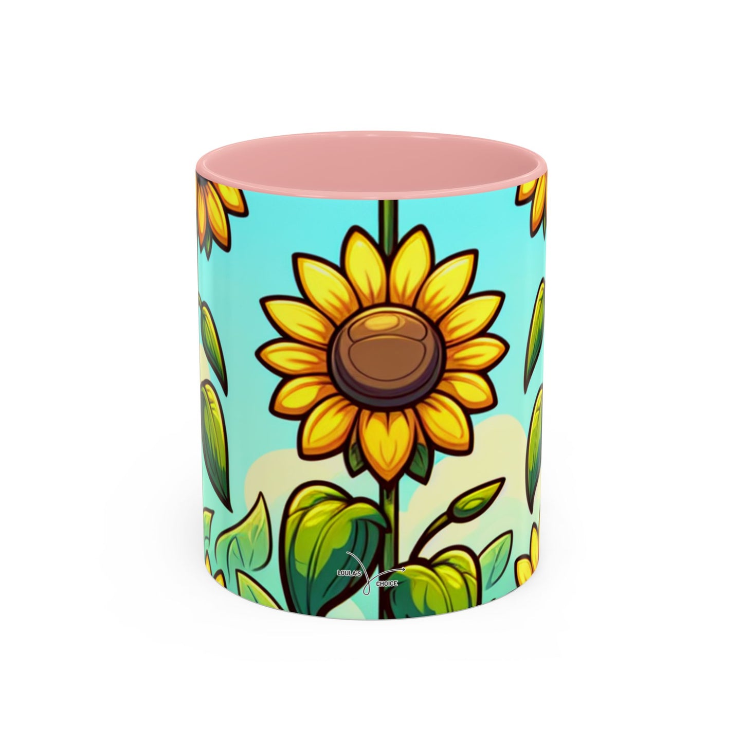 Sunshine Serenade Sunflower Array - Mugs