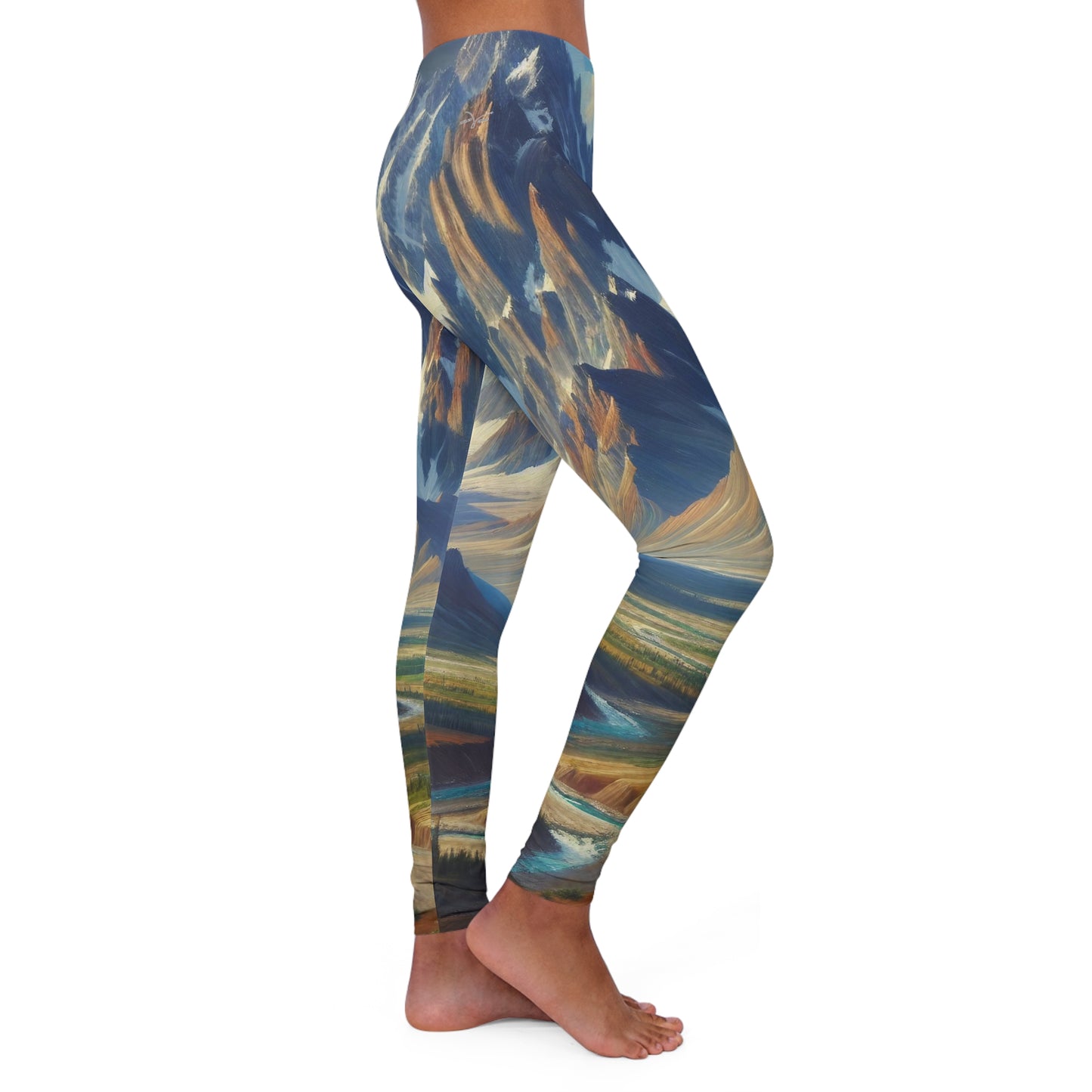 Majestic Alpine Sunrise - Leggings