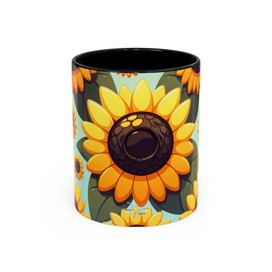 Sunny Serenade Sunflower Array - Mugs