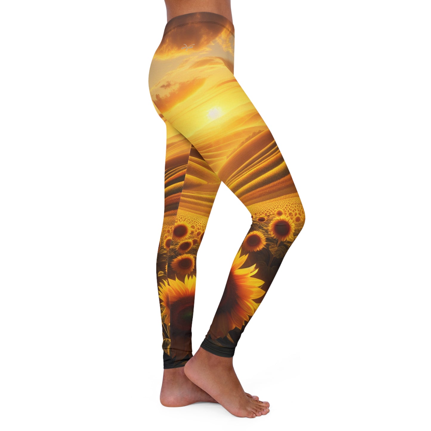 Golden Sunrise Tapestry - Leggings