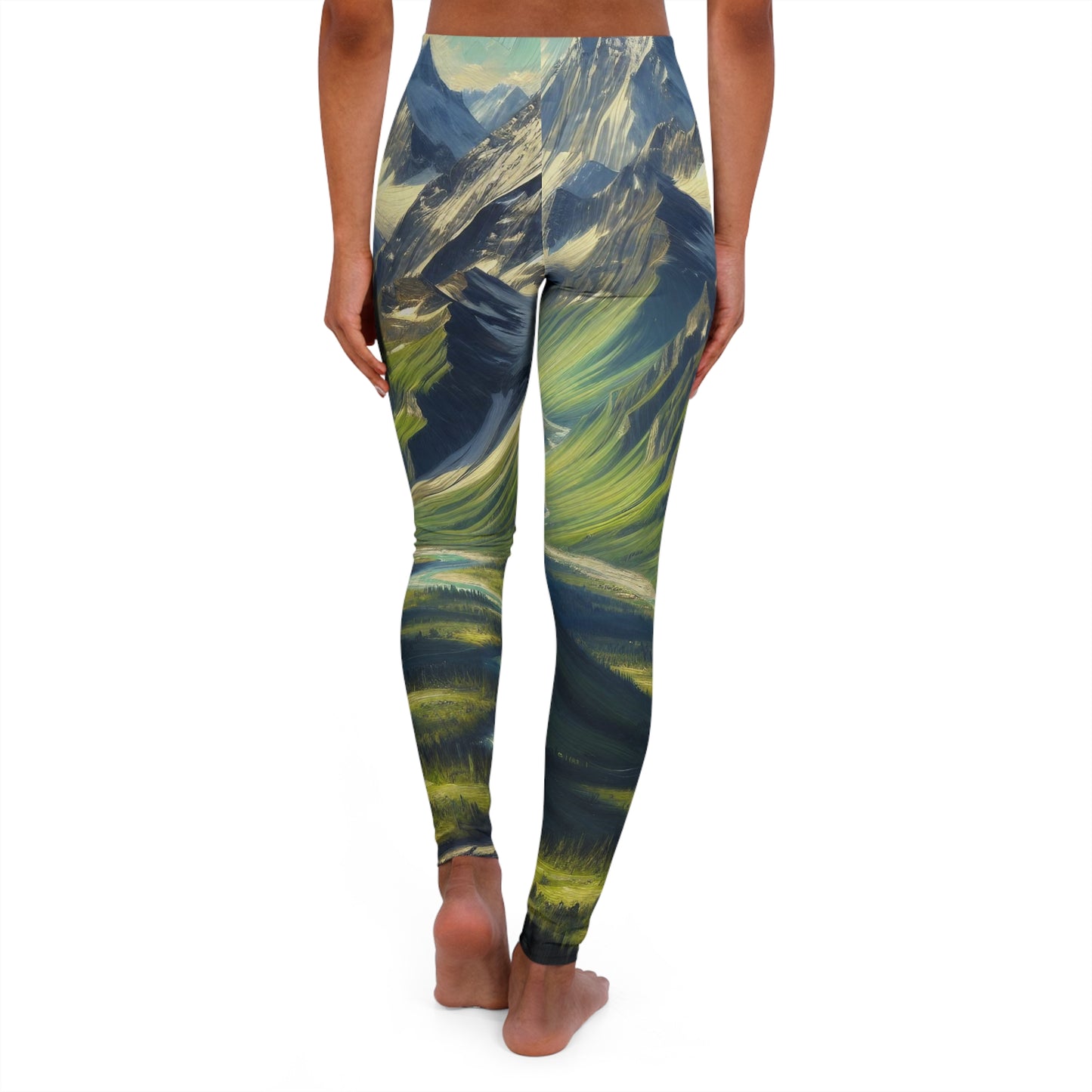Majestic Alpine Serenity - Leggings
