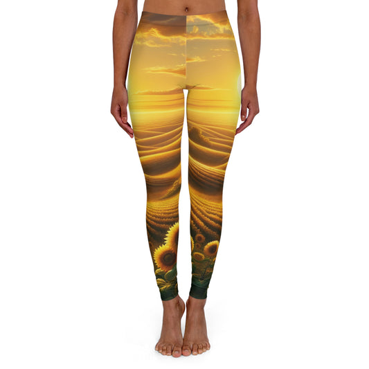 Golden Harvest Sunrise - Leggings