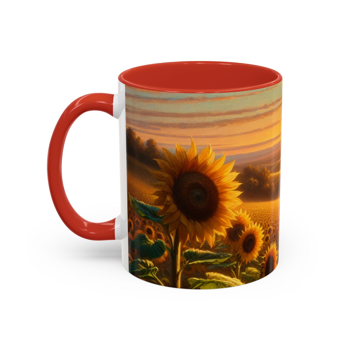 Golden Sunrise Harmony - Mugs