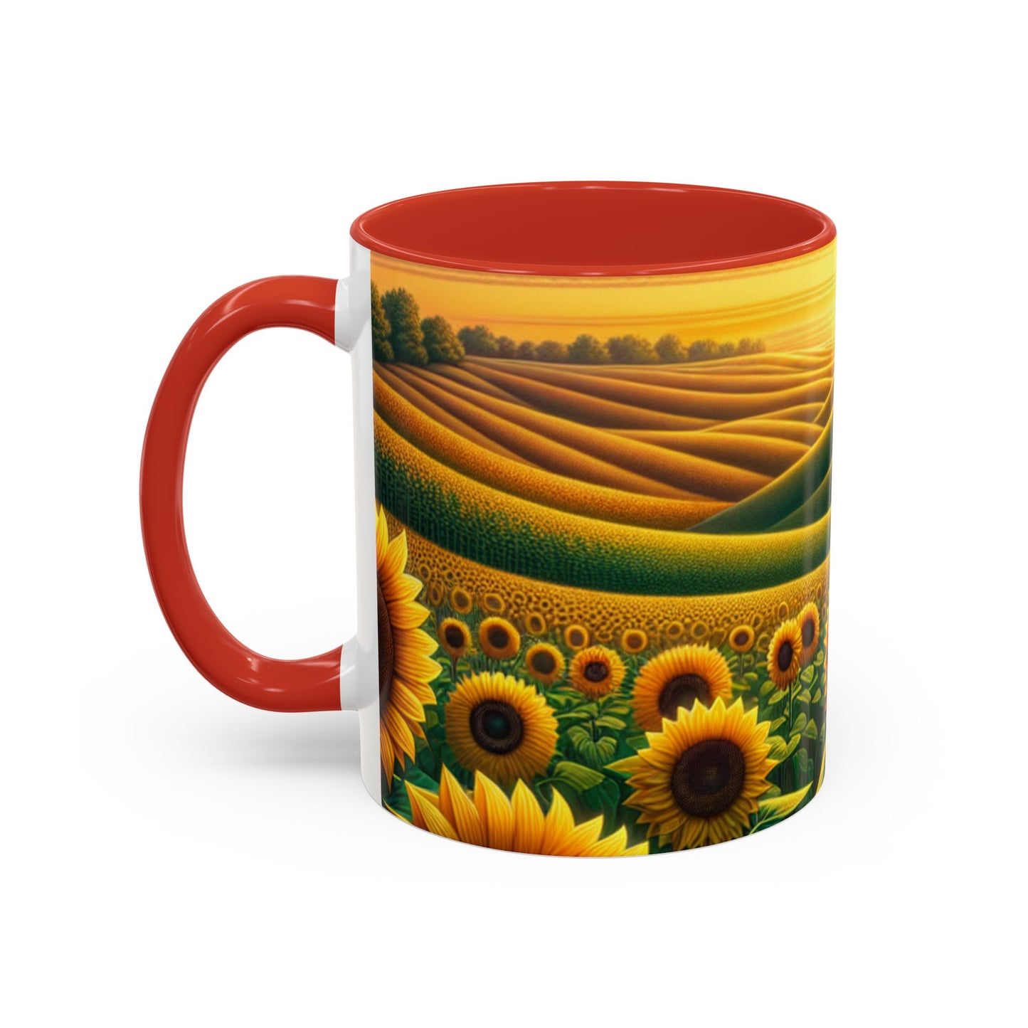 Amber Waves Sunflower Soirée - Mugs