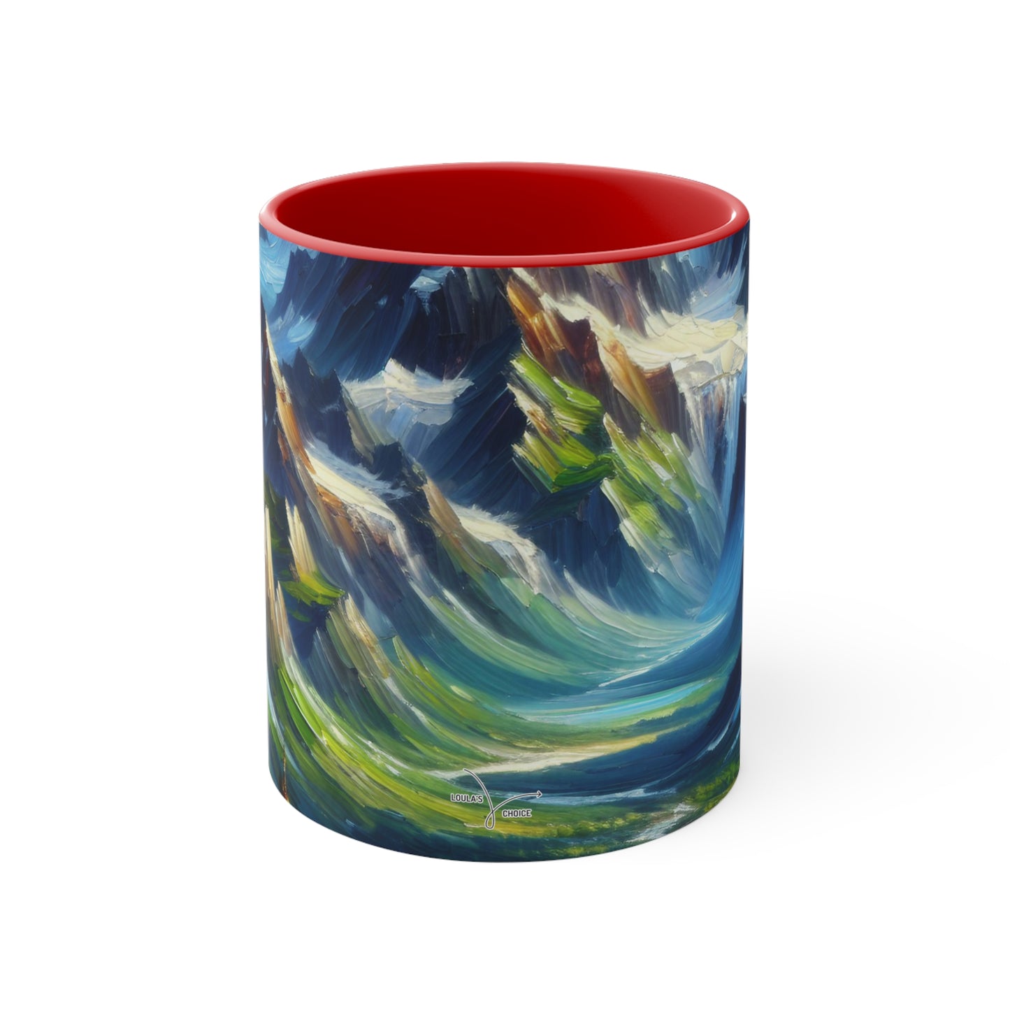 Alpine Majesty Brushwork - Mugs