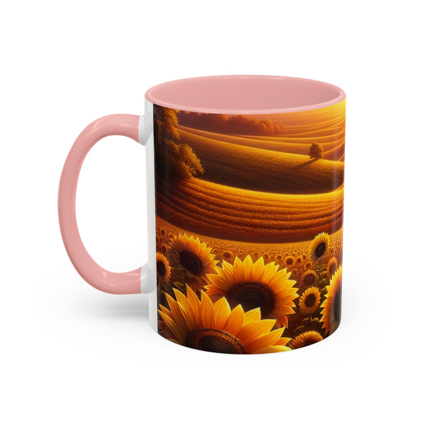Amber Sunset Fields - Mugs