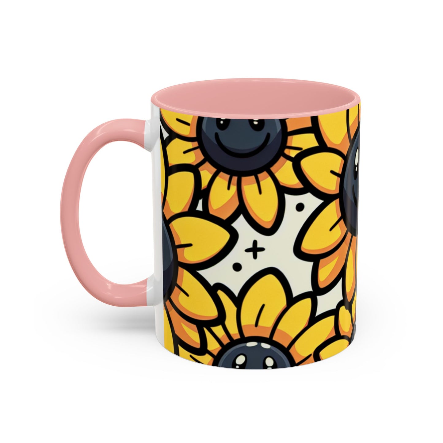 Sunshine Smiles Blossom Pattern - Mugs