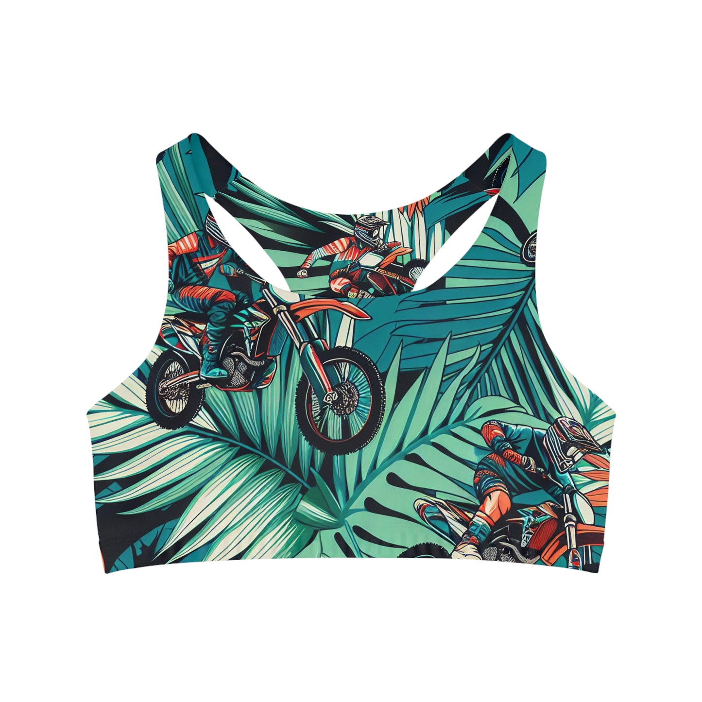 Tropical Moto Rhapsody - Sports Bra