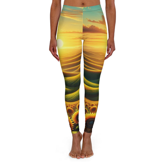 Amber Horizons Sunflower Valley - Leggings