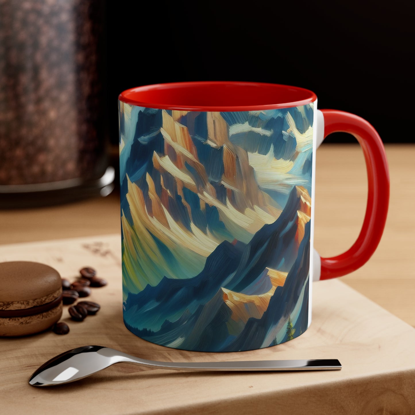 Majestic Alpine Dawn - Mugs