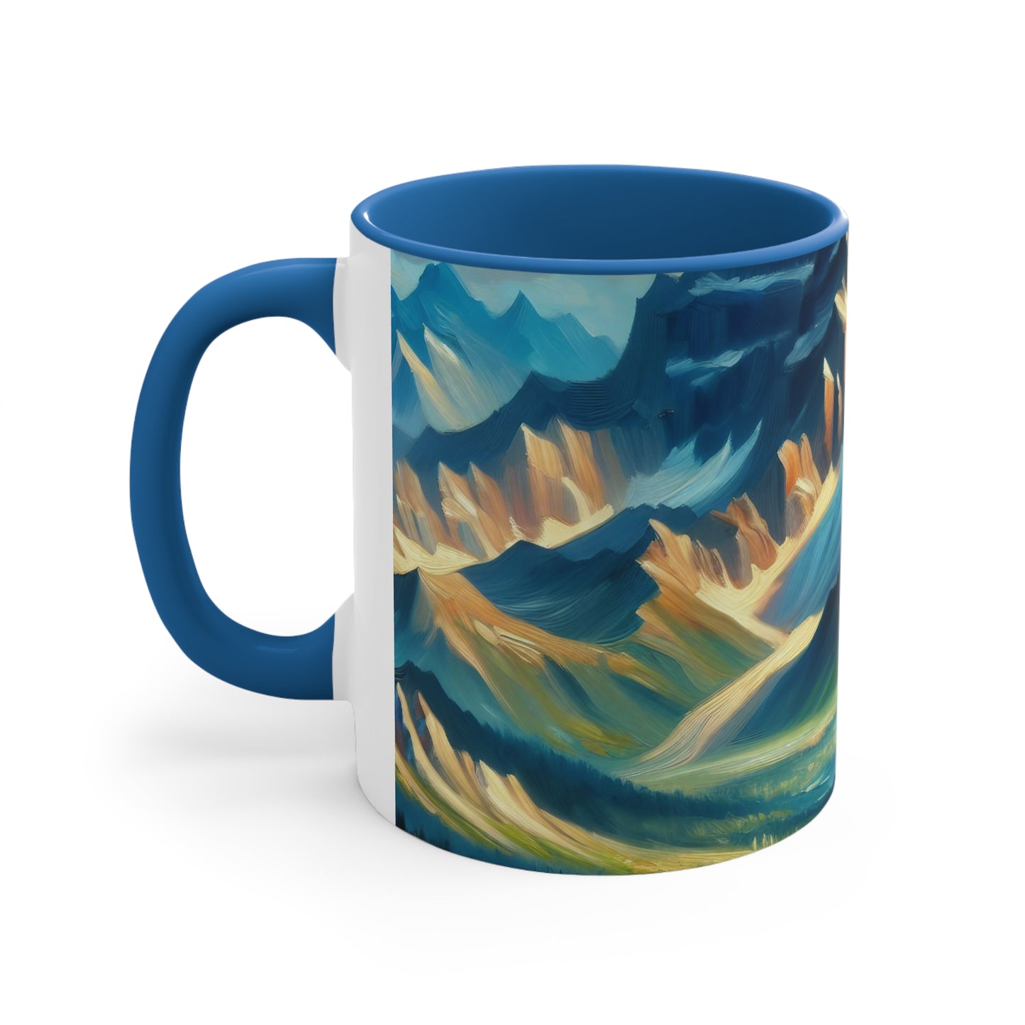 Majestic Alpine Dawn - Mugs