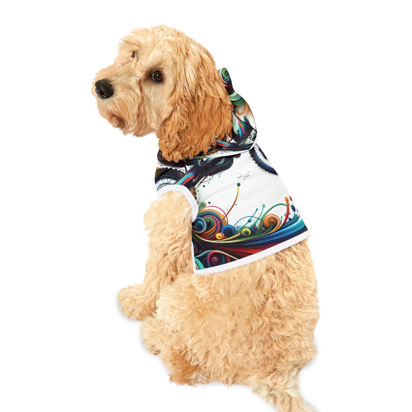 Vivid Velocity Vortex - Pet Hoodie