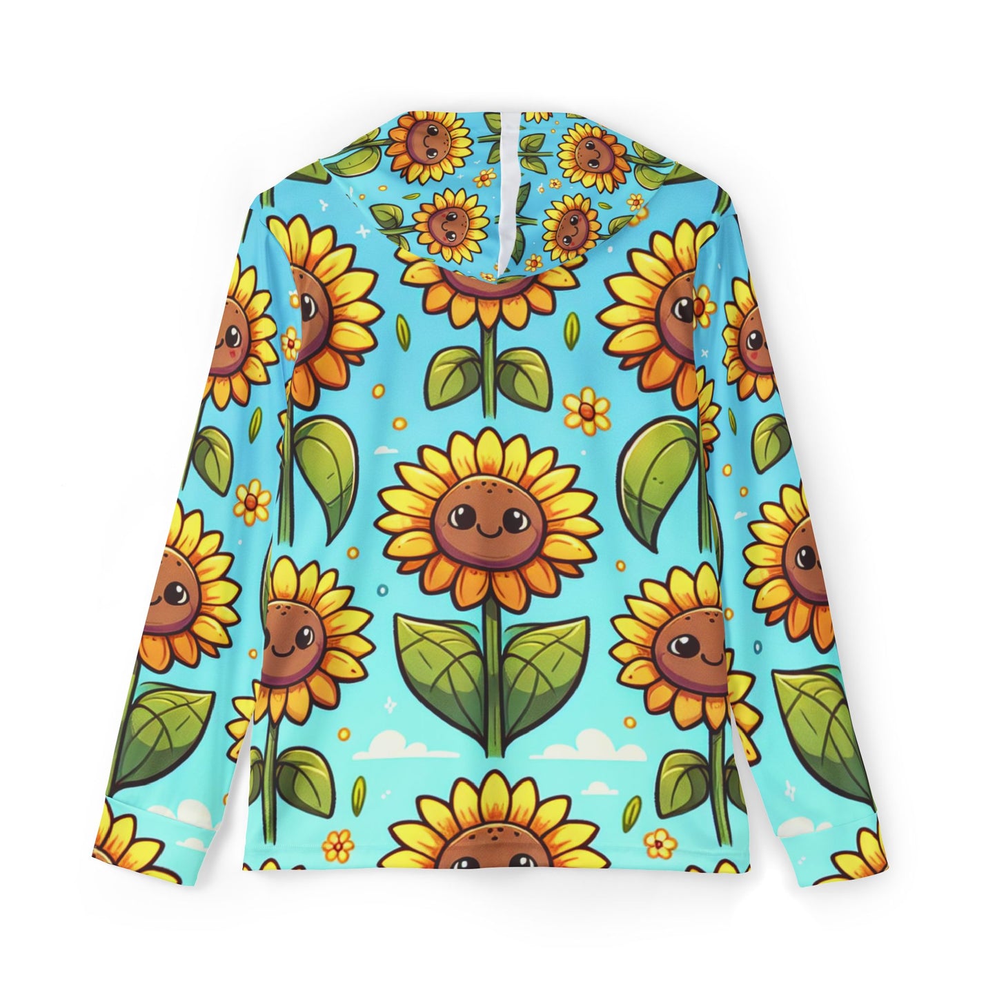 Cheerful Sunflower Smiles Pattern - Hoodie