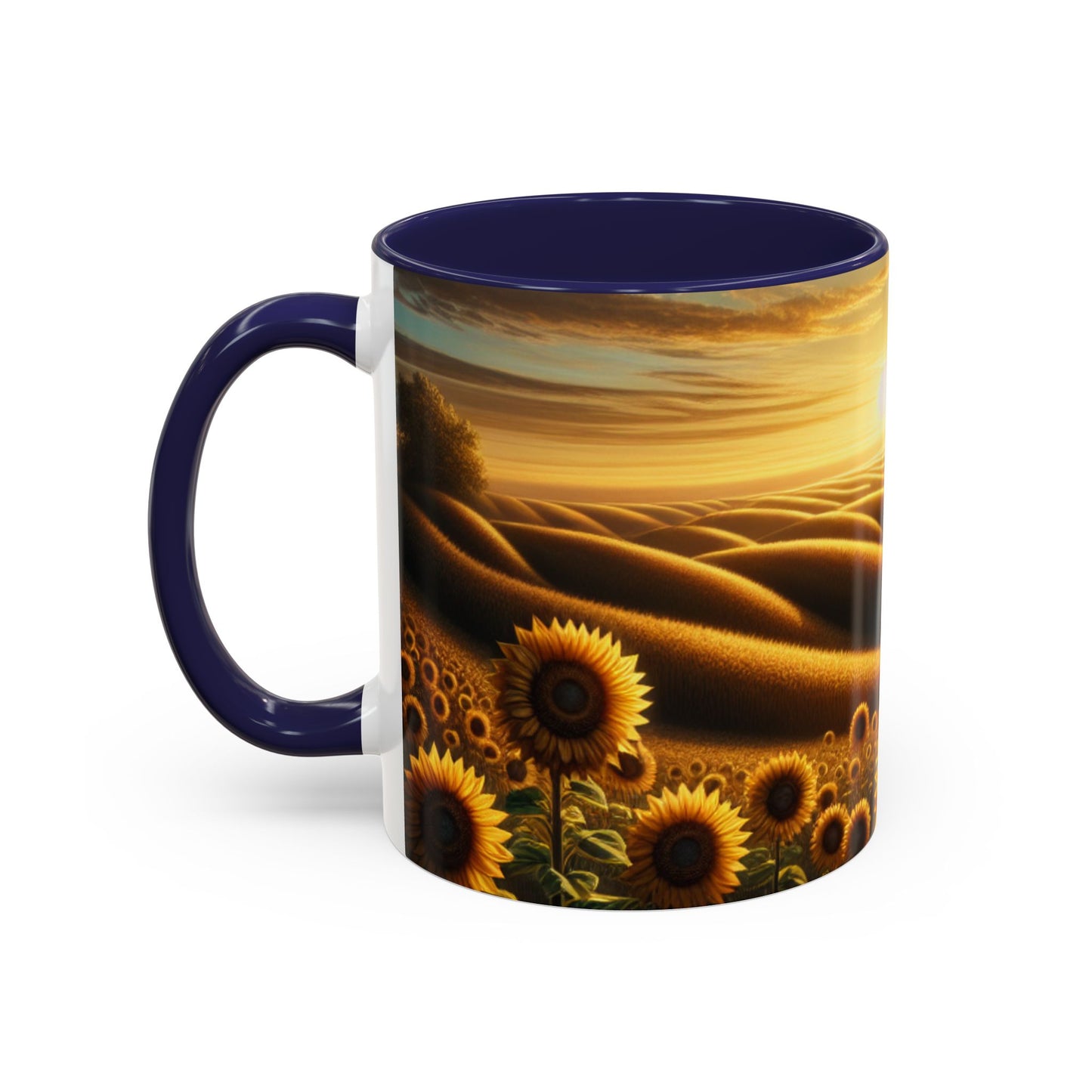 Golden Sunrise Meadow - Mugs
