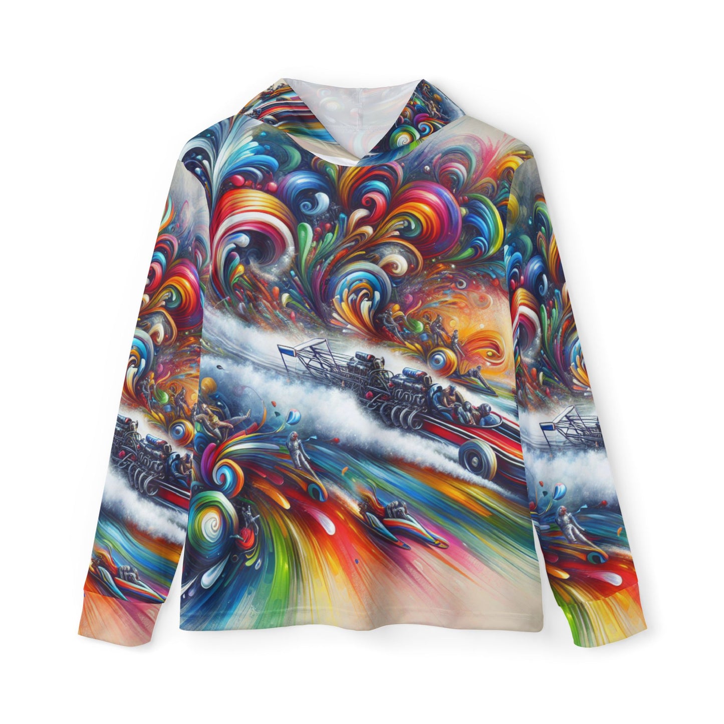 Vibrant Torrent Adventure - Hoodie
