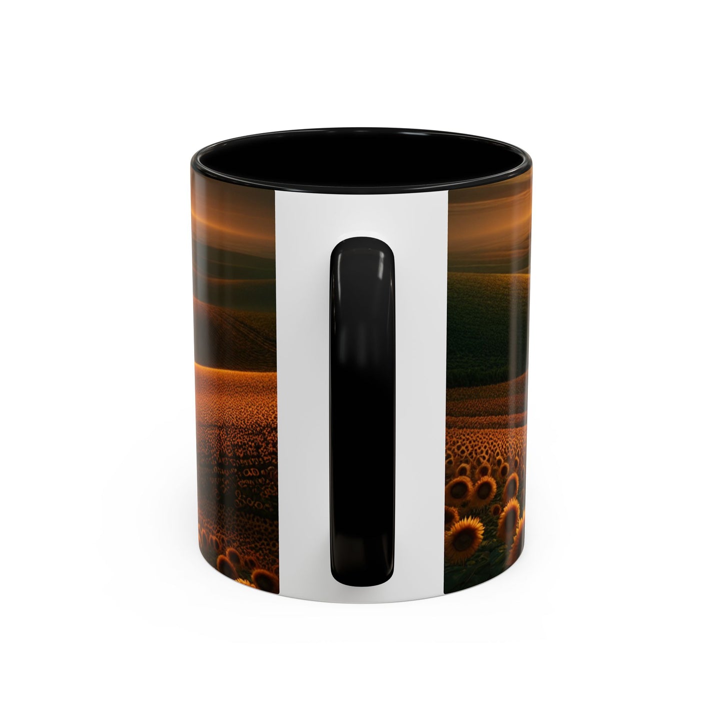 Amber Waves and Sunflower Blaze Sunrise - Mugs
