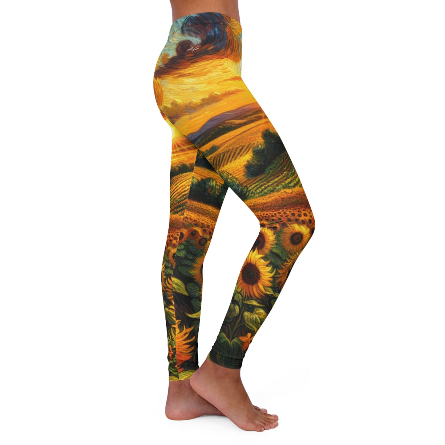 Golden Helioscape Harmony - Leggings