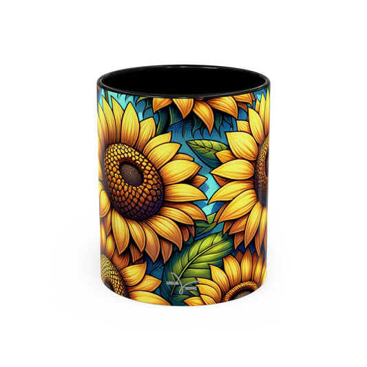 Golden Harvest Radiance Pattern - Mugs