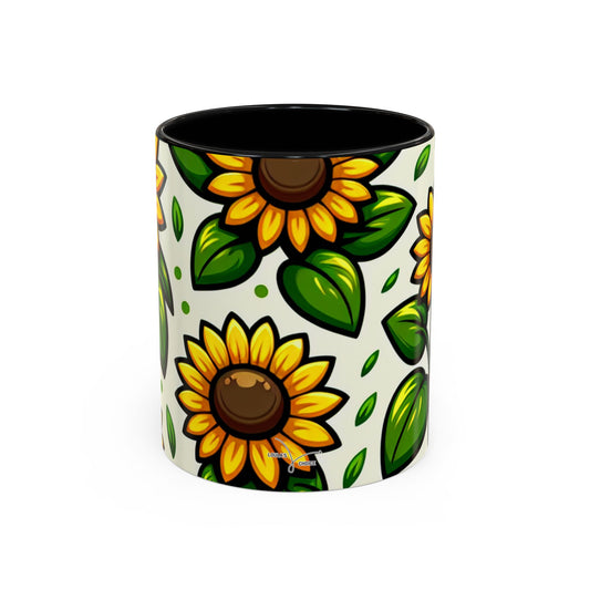 Sunny Radiance Blossom Array - Mugs