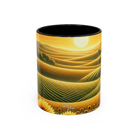 Amber Sunflower Valleys - Mugs