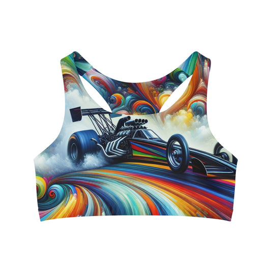 Vibrant Velocity - Sports Bra