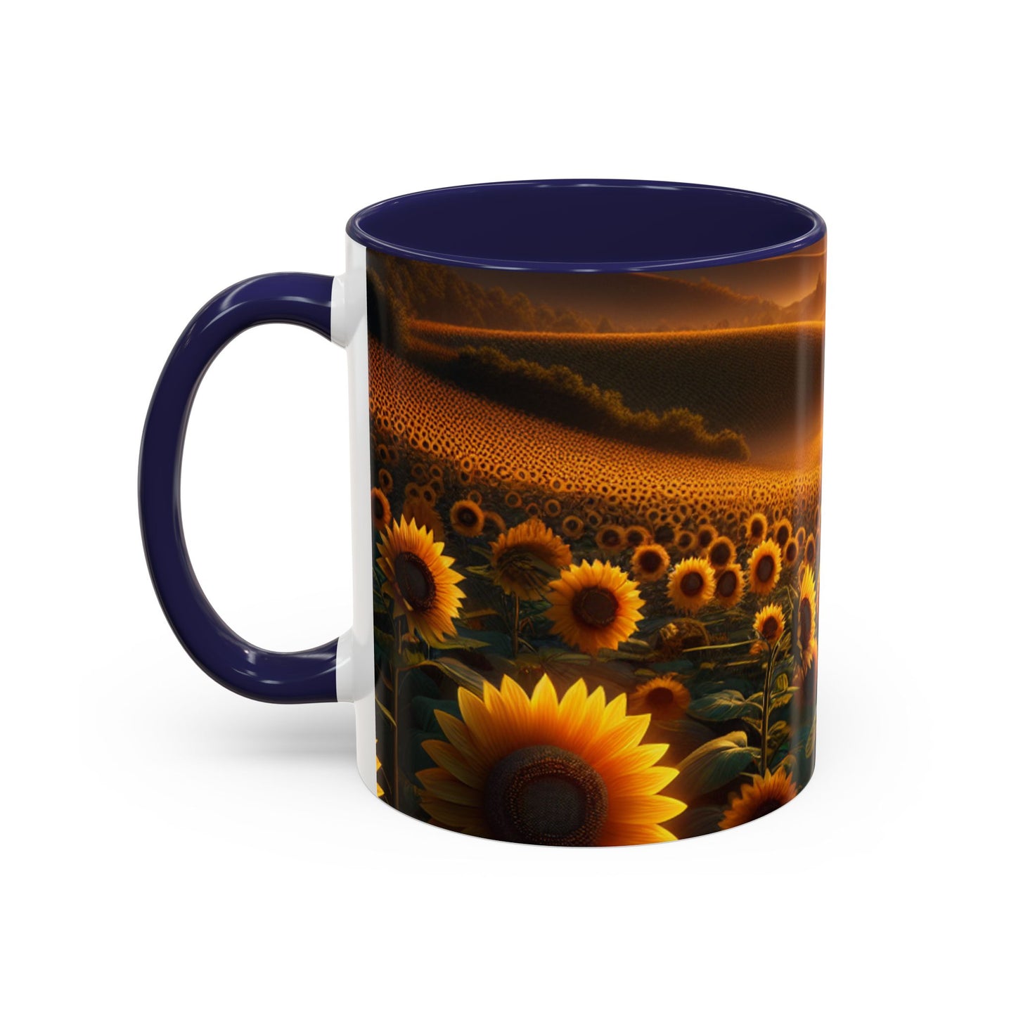 Amber Horizons Sunflower Array - Mugs