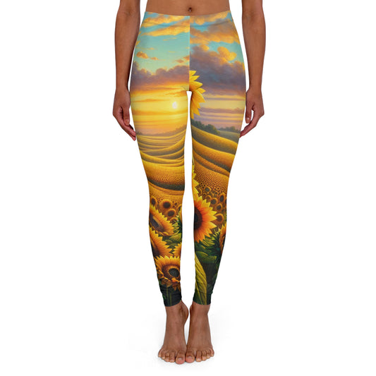 Golden Harvest Sunrise - Leggings
