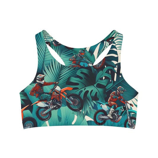 Jungle Motocross Adventure - Sports Bra
