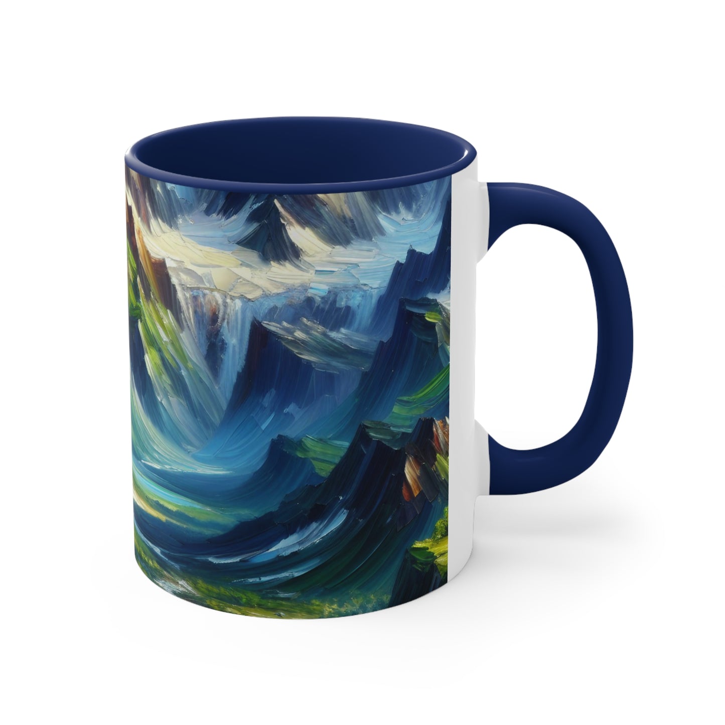 Alpine Majesty Brushwork - Mugs