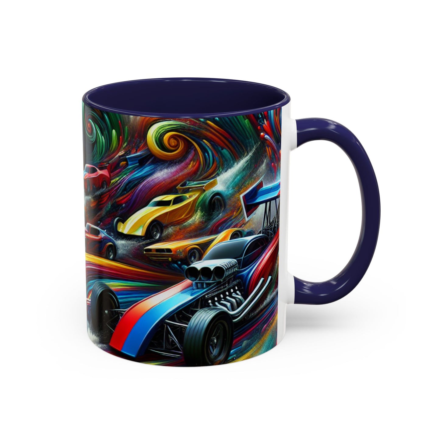 Racing Waves of Color - Mugs