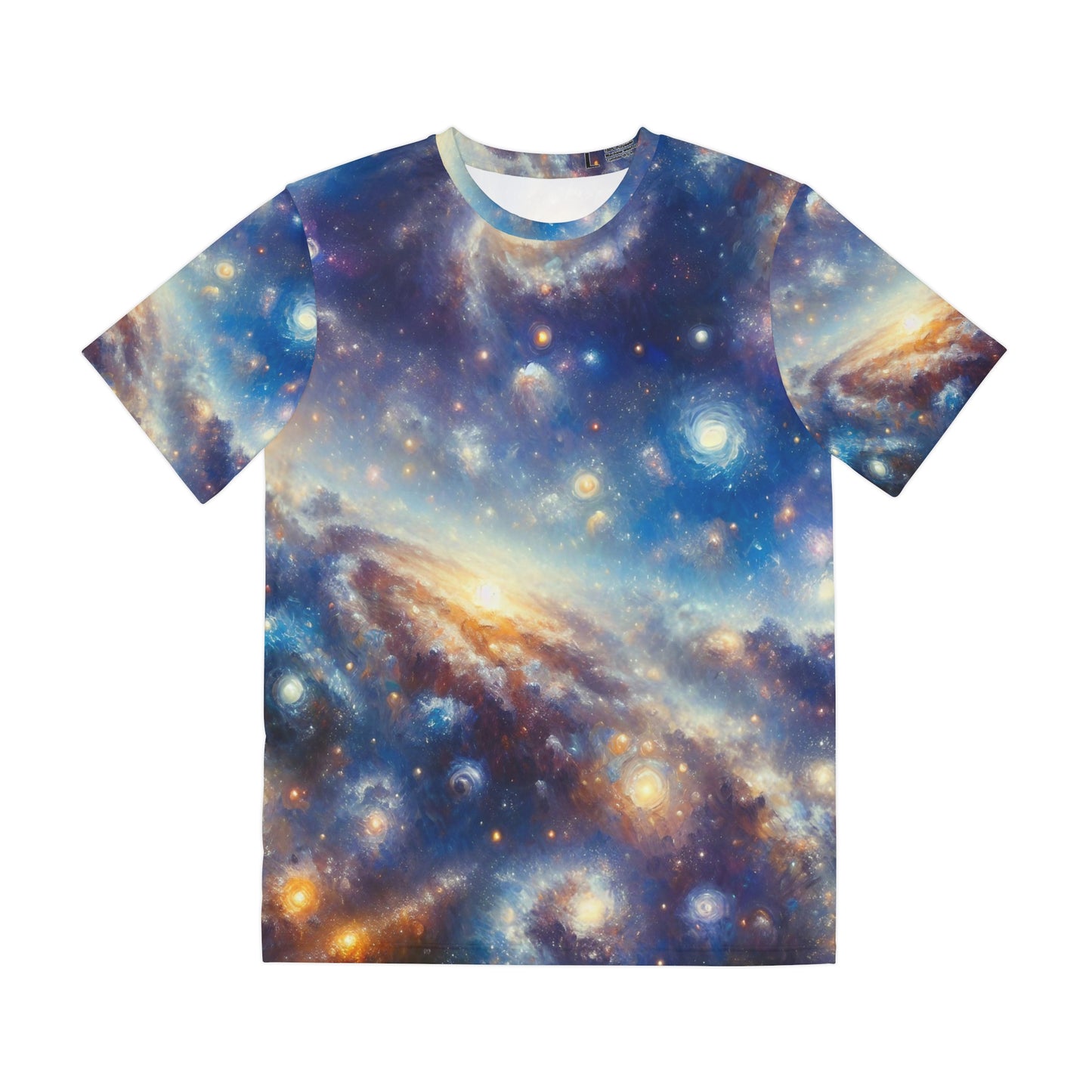Cosmic Symphony Galaxy Print - Tee