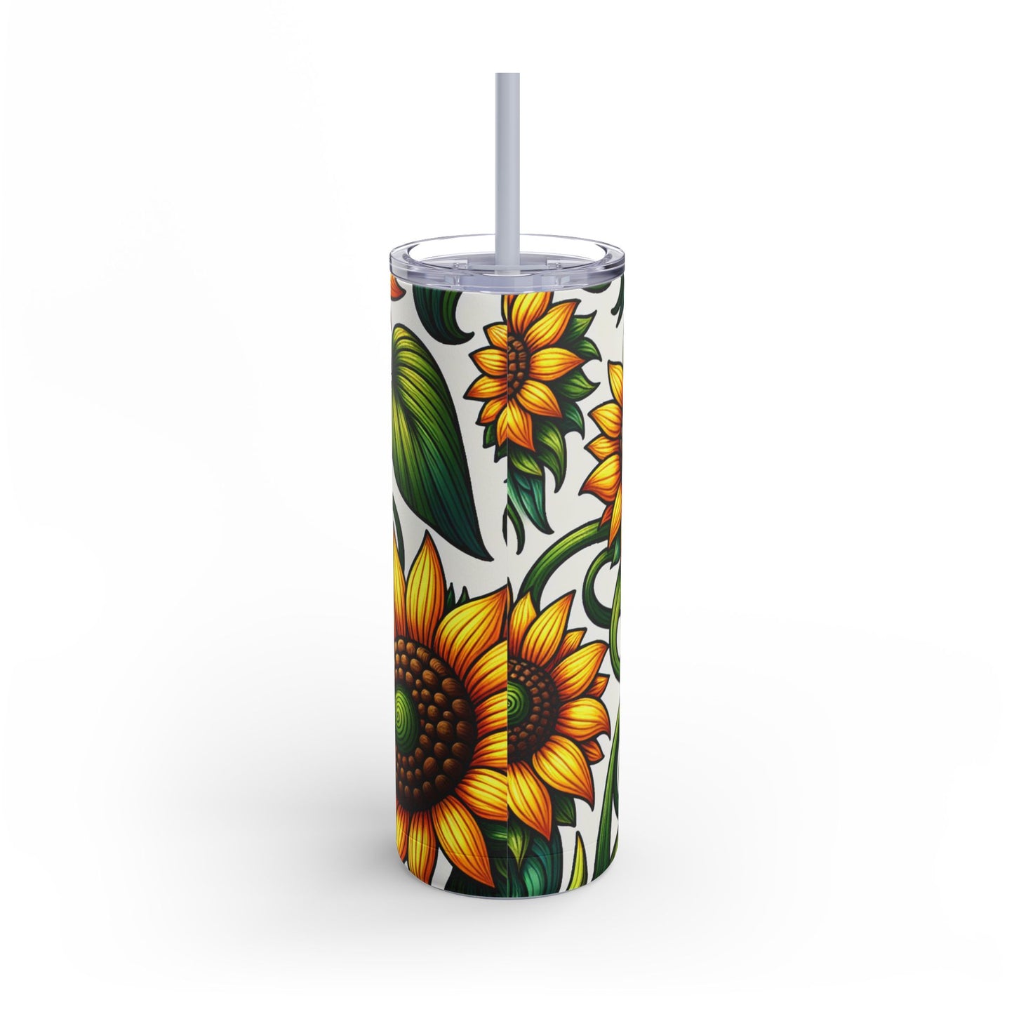 Verdant Helios Blossom Tapestry - Tumblers