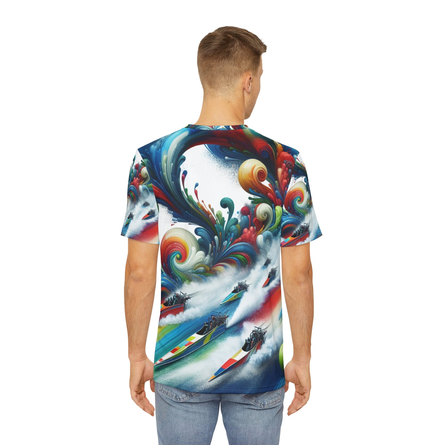 Vibrant Velocity Waves - Tee