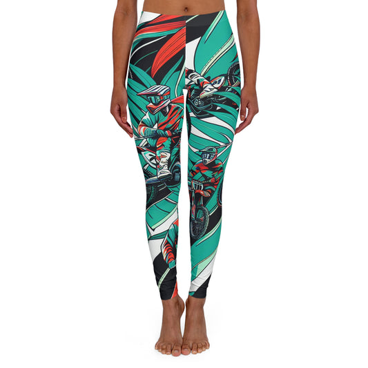 Tropical Moto Rush - Leggings