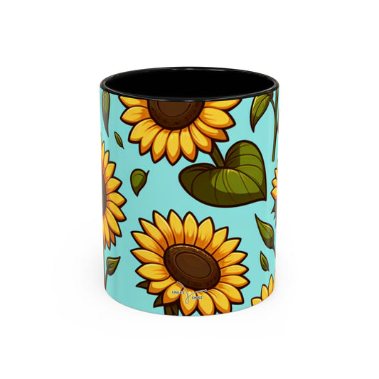 Sunshine Serenade Sunflower Bloom - Mugs