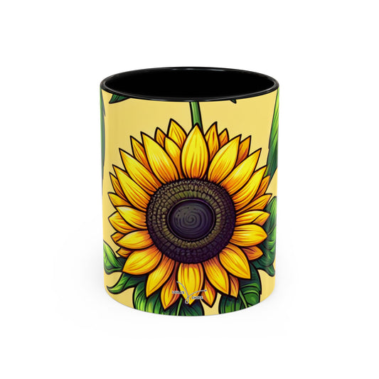 Golden Helianthus Harmony - Mugs