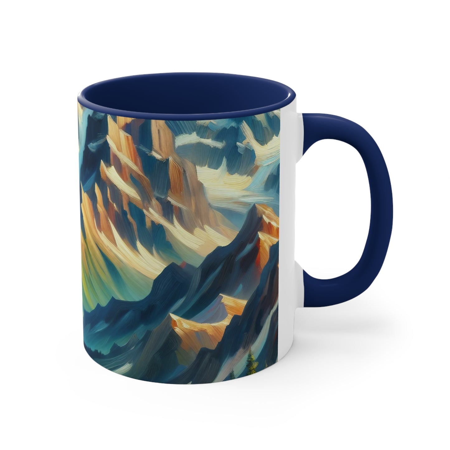 Majestic Alpine Dawn - Mugs
