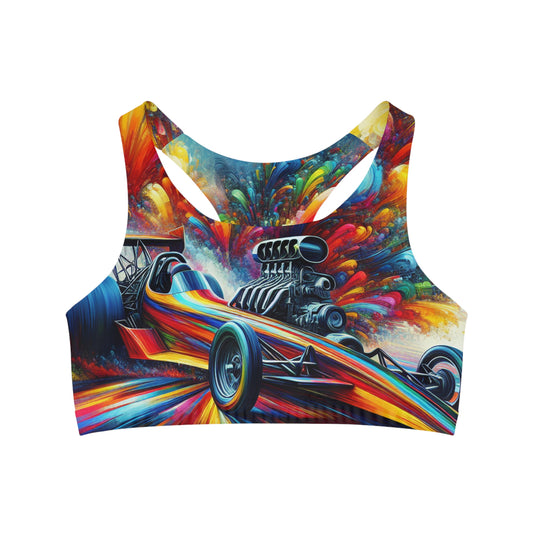 Turbocharged Kaleidoscope - Sports Bra