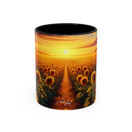 Golden Horizon Sunflower Bliss - Mugs