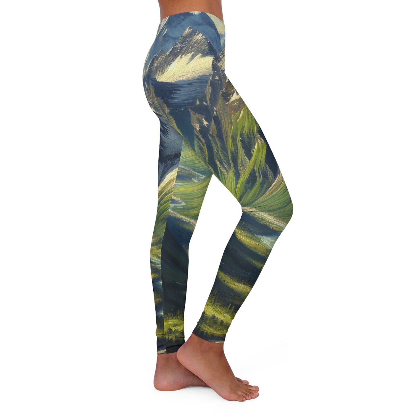 Majestic Alpine Serenity - Leggings
