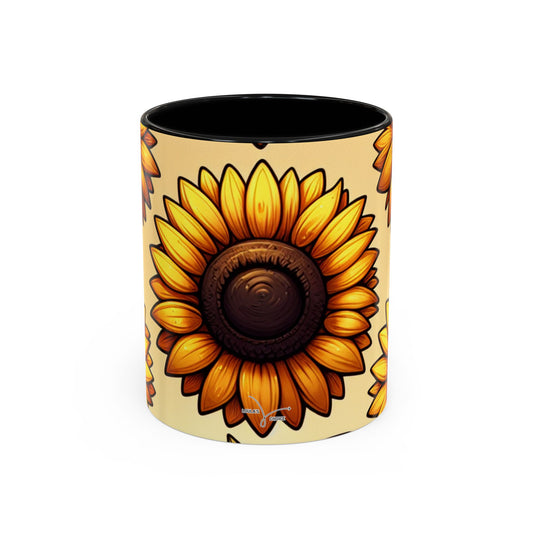 Golden Helianthus Array - Mugs